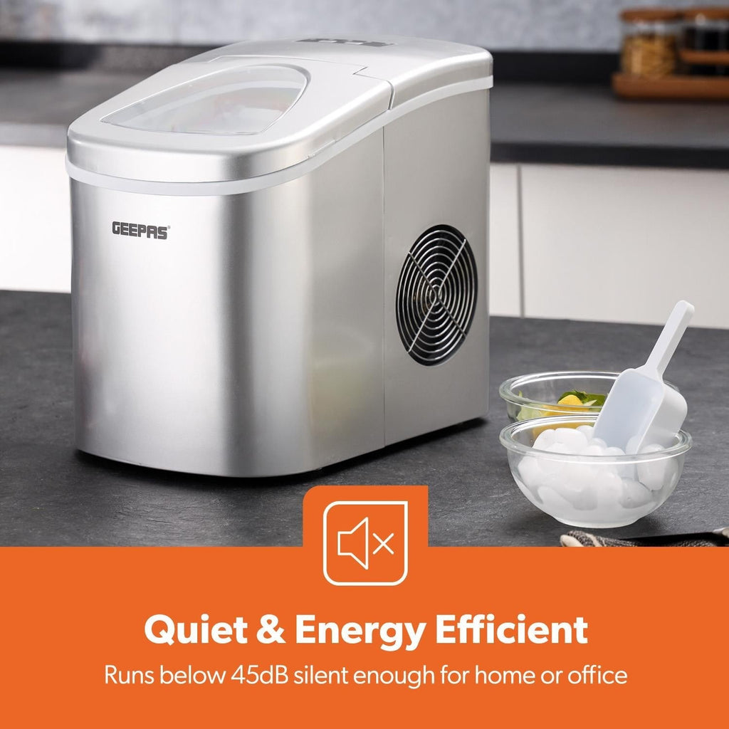 Geepas Countertop Ice Cube Maker Machine