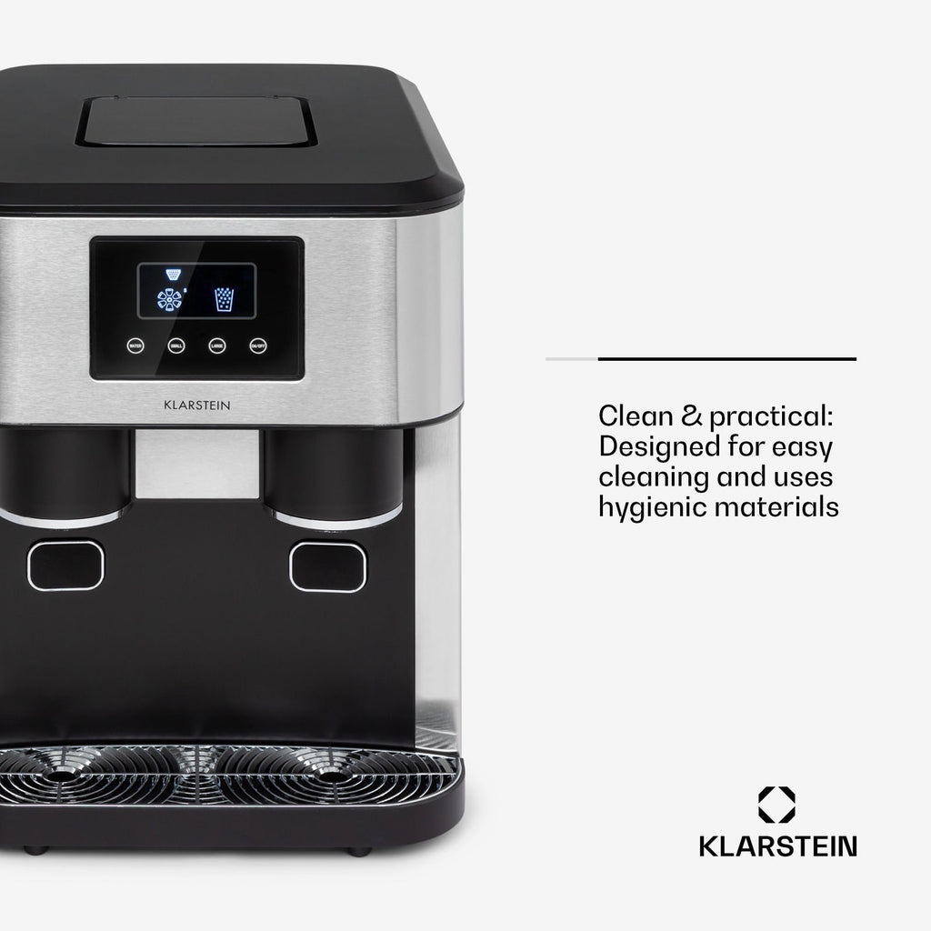 Klarstein Ice Age Crush 3-in-1 Ice Cube Maker & Crusher