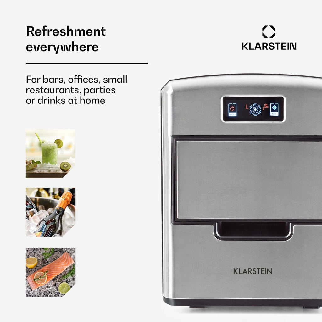 Klarstein Metropolitan Countertop Ice Cube Maker