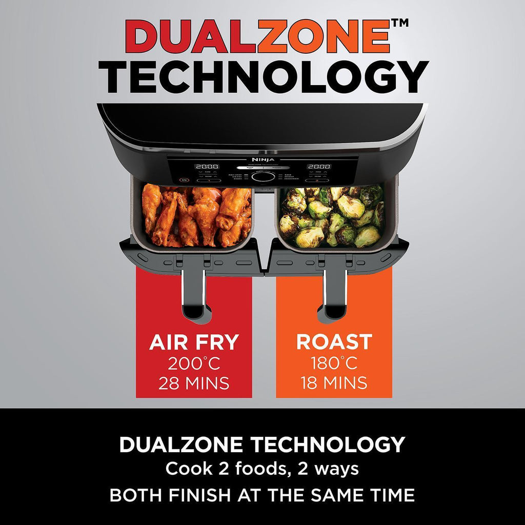 Ninja Foodi MAX Dual Zone Air Fryer with Smart Cook System