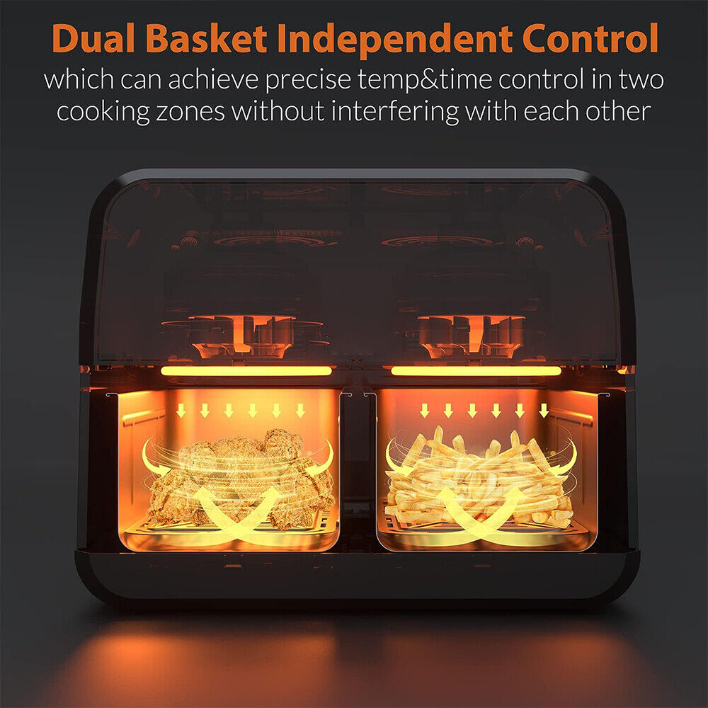 12L Dual Zone Digital Air Fryer