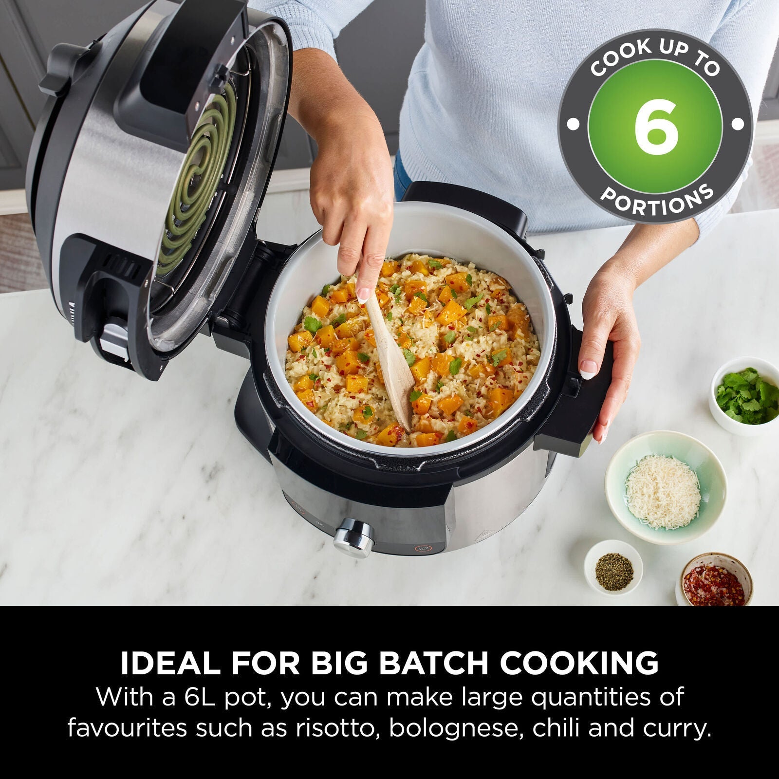 Ninja Foodi 11-in-1 Multi-Cooker & Air Fryer 6L