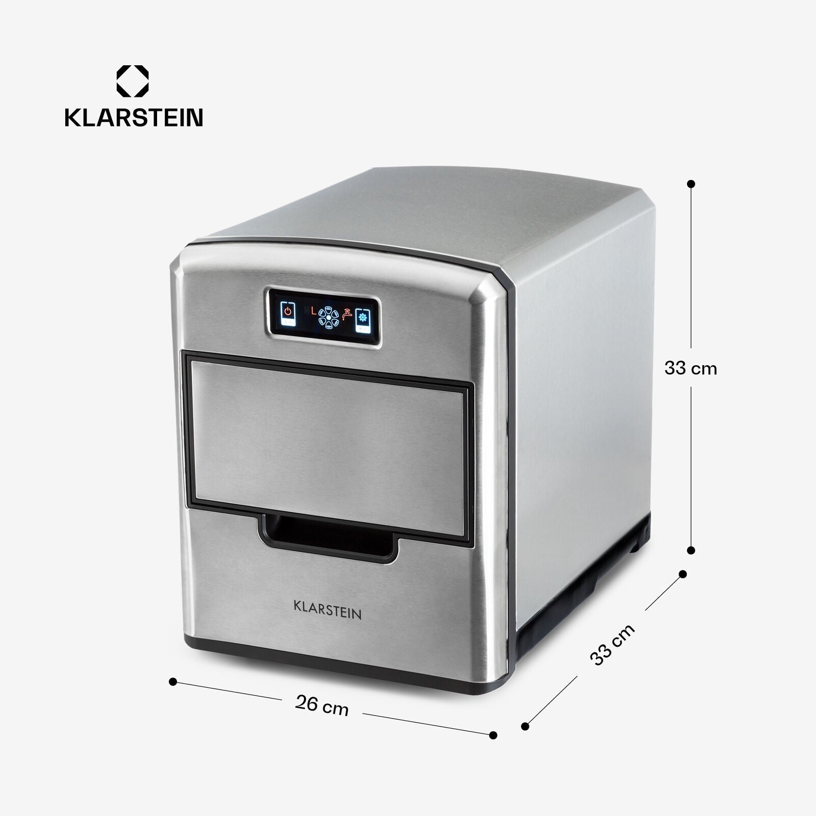 Klarstein Metropolitan Countertop Ice Cube Maker
