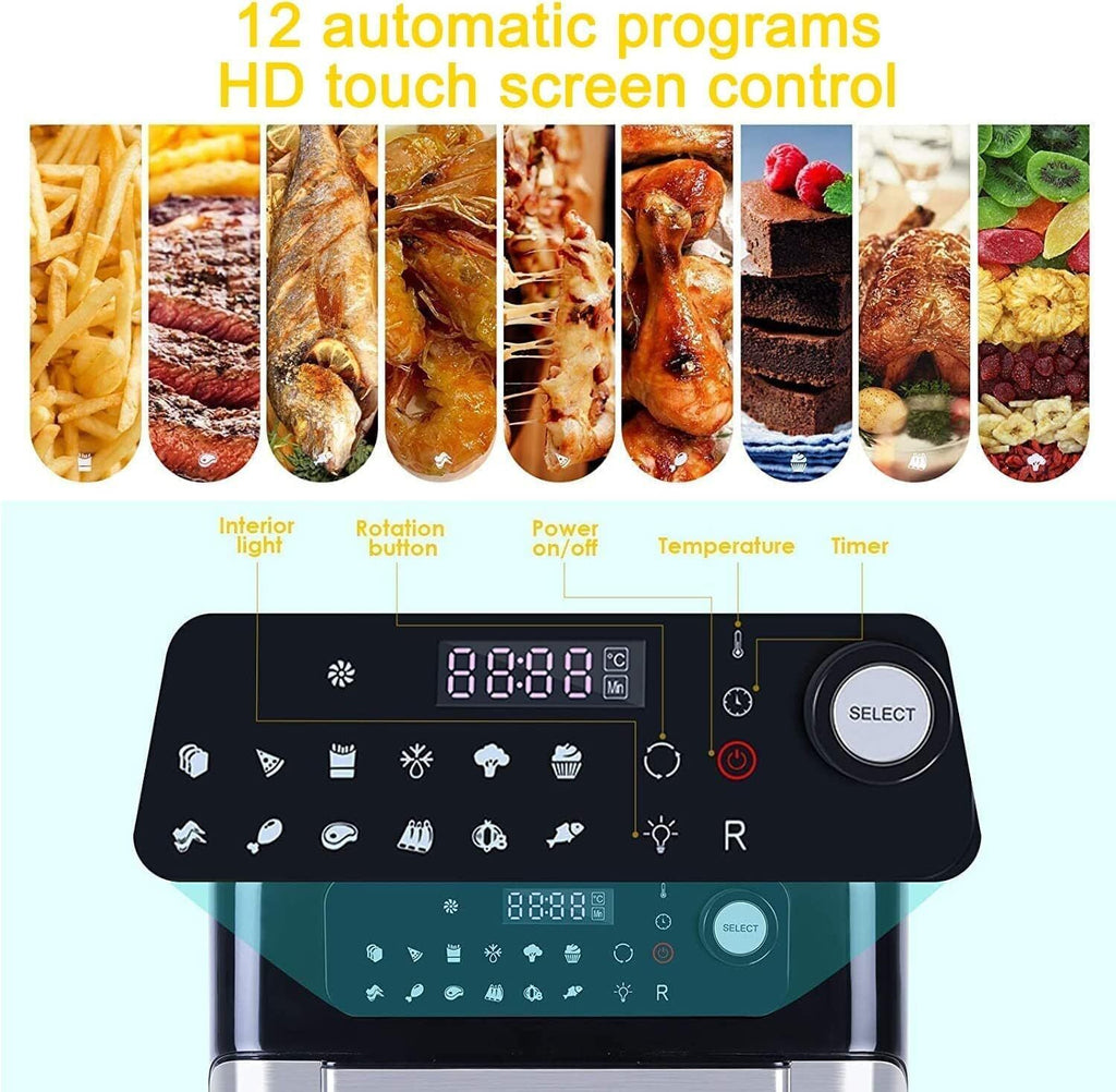 Uten Digital Air Fryer 10L – Oil-Free Kitchen