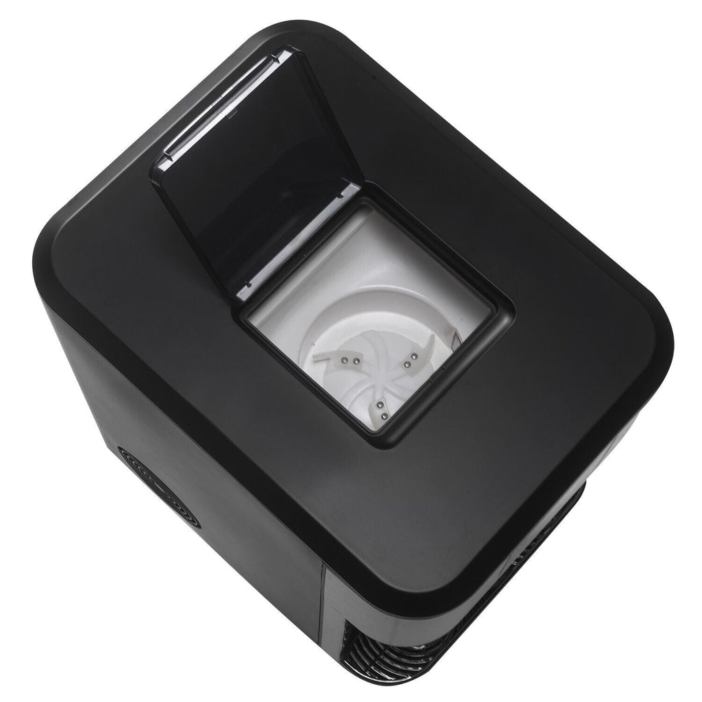 electriQ Countertop Ice Maker With Ice Crusher and Water Dispenser