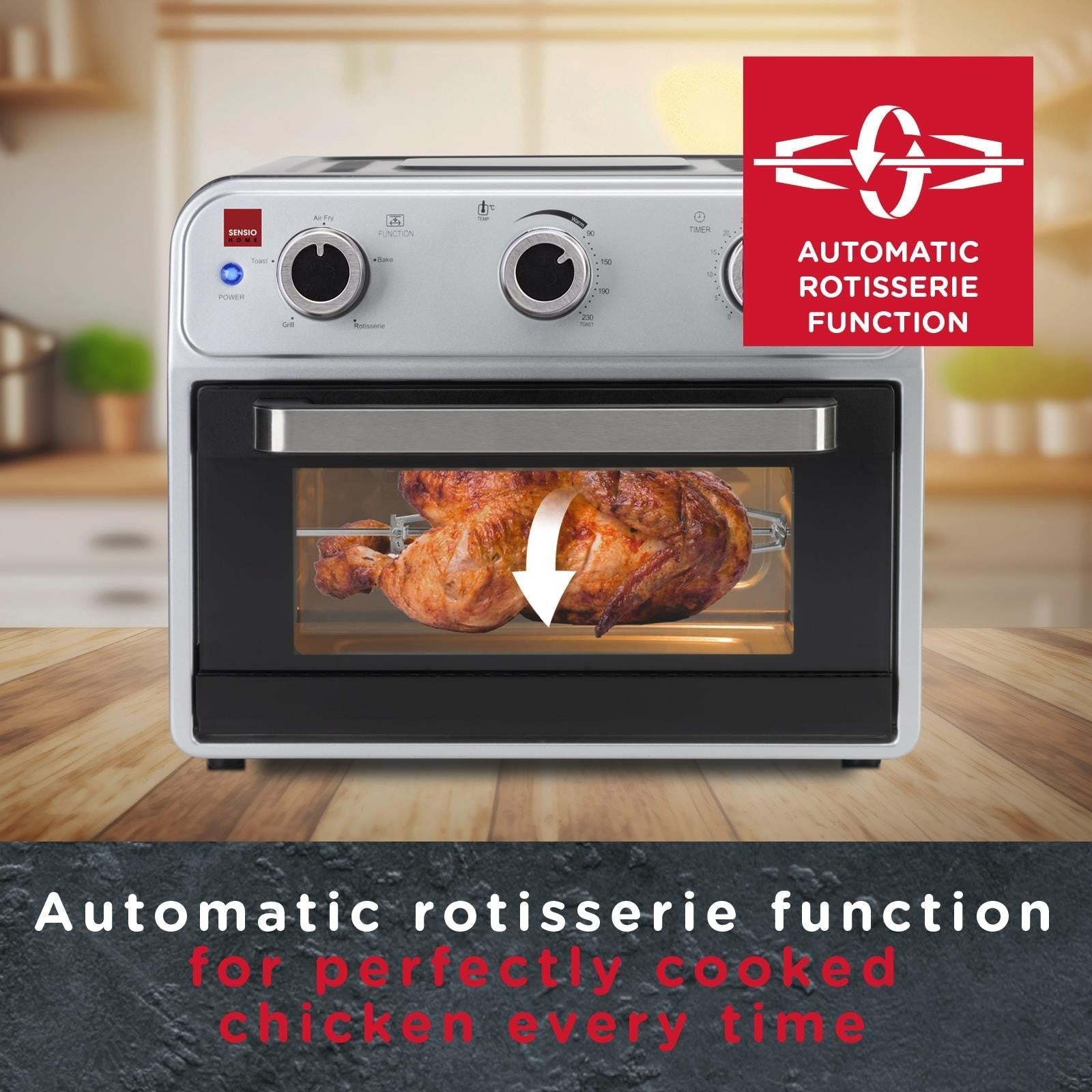 Sensio Home 21L Air Fryer Oven
