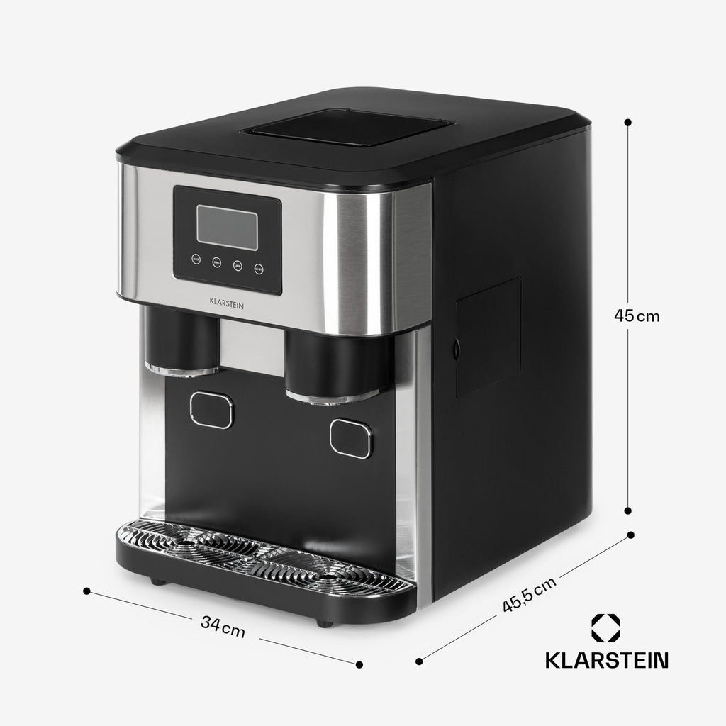 Klarstein Ice Age Crush 3-in-1 Ice Cube Maker & Crusher