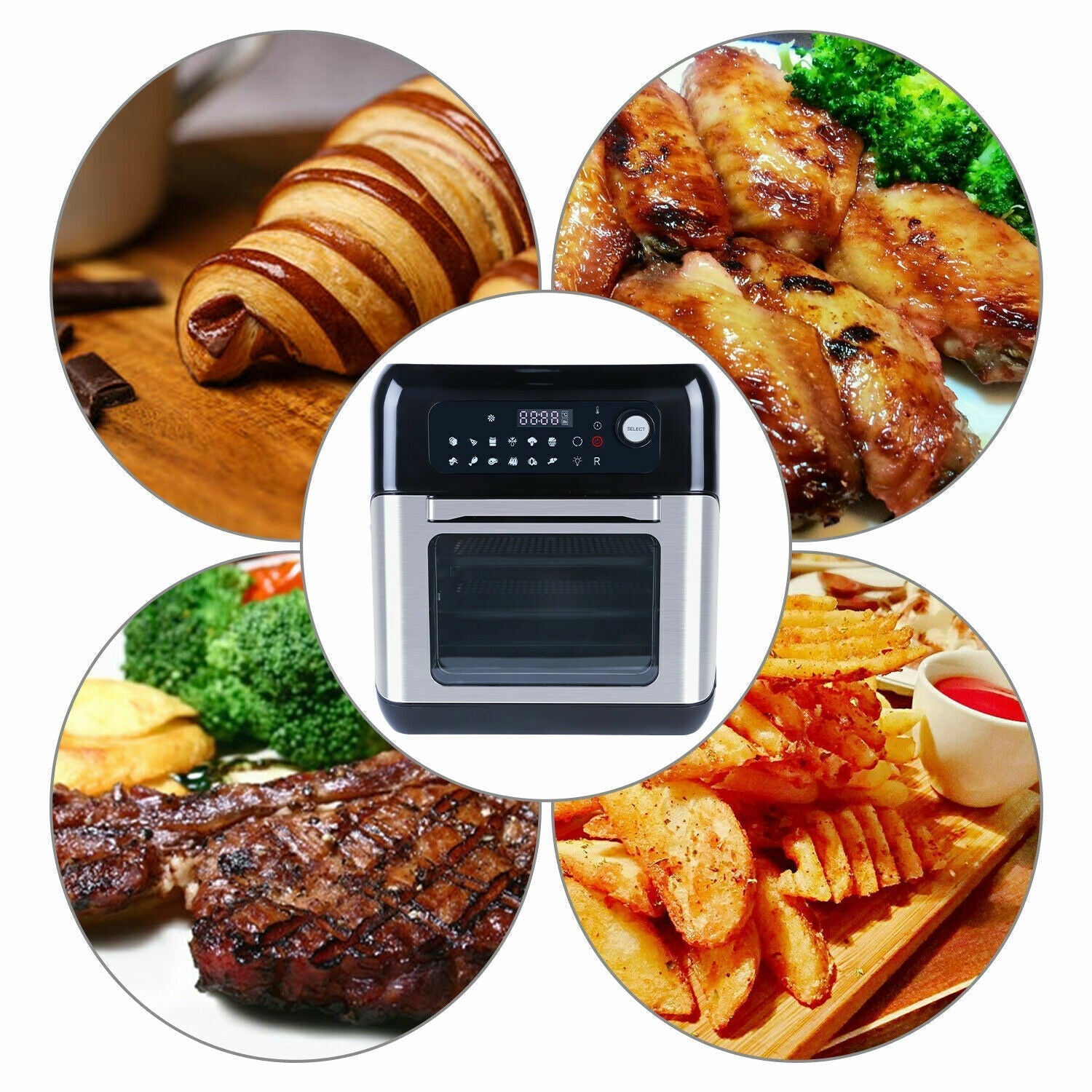 Uten Digital Air Fryer 10L – Oil-Free Kitchen