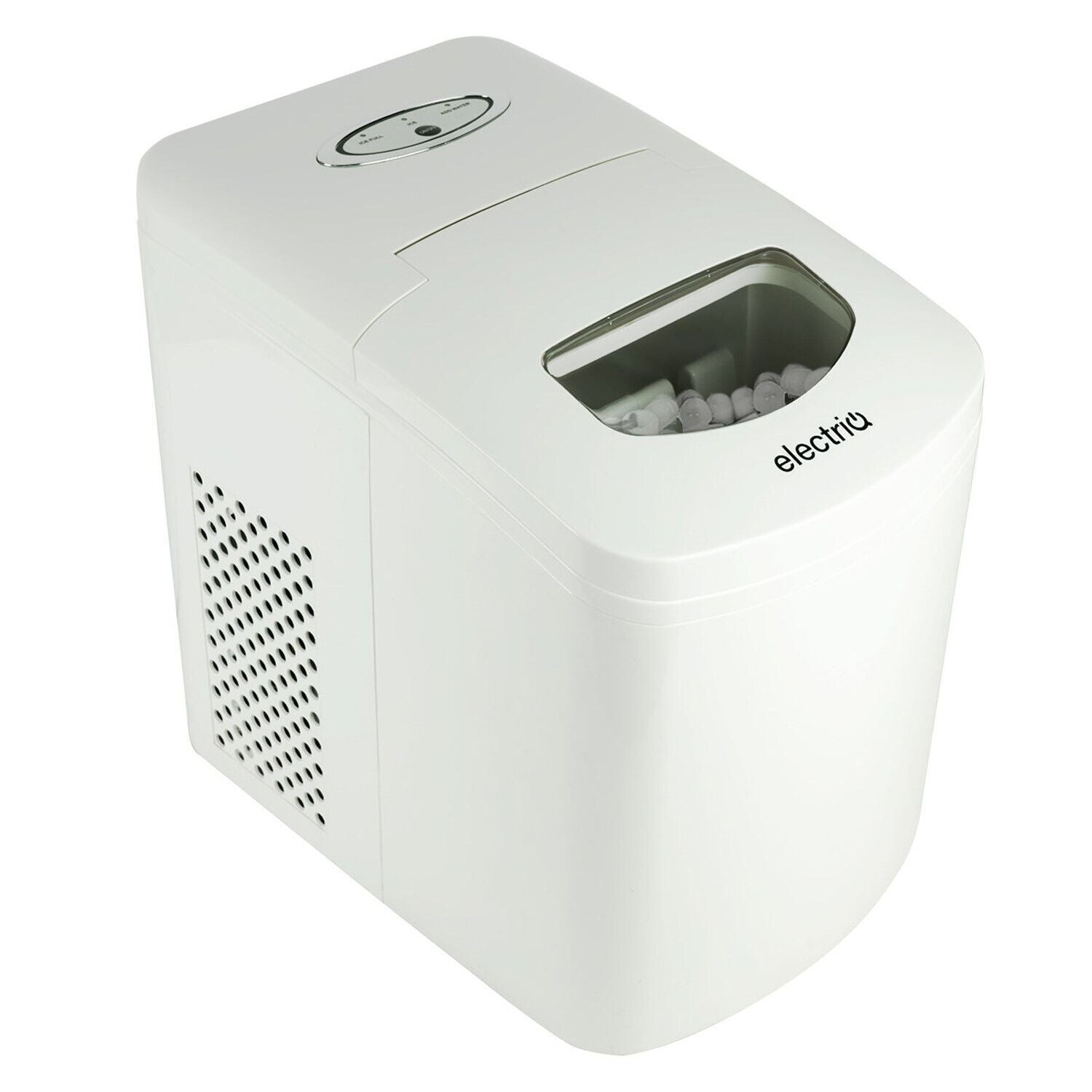 electriQ Portable Countertop Ice Cube Maker