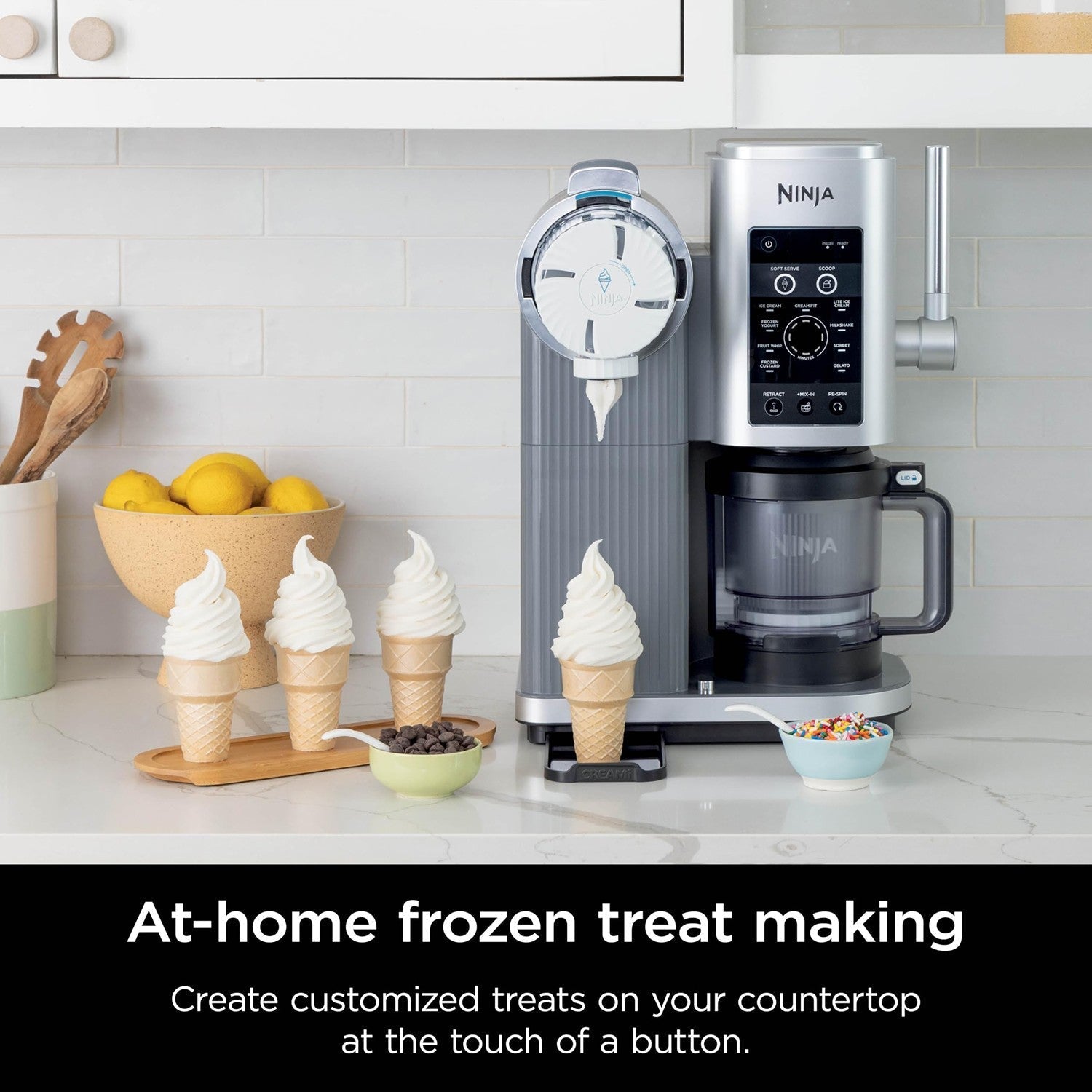 Ninja CREAMi Swirl 13-in-1 Soft Serve Ice Cream Machine
