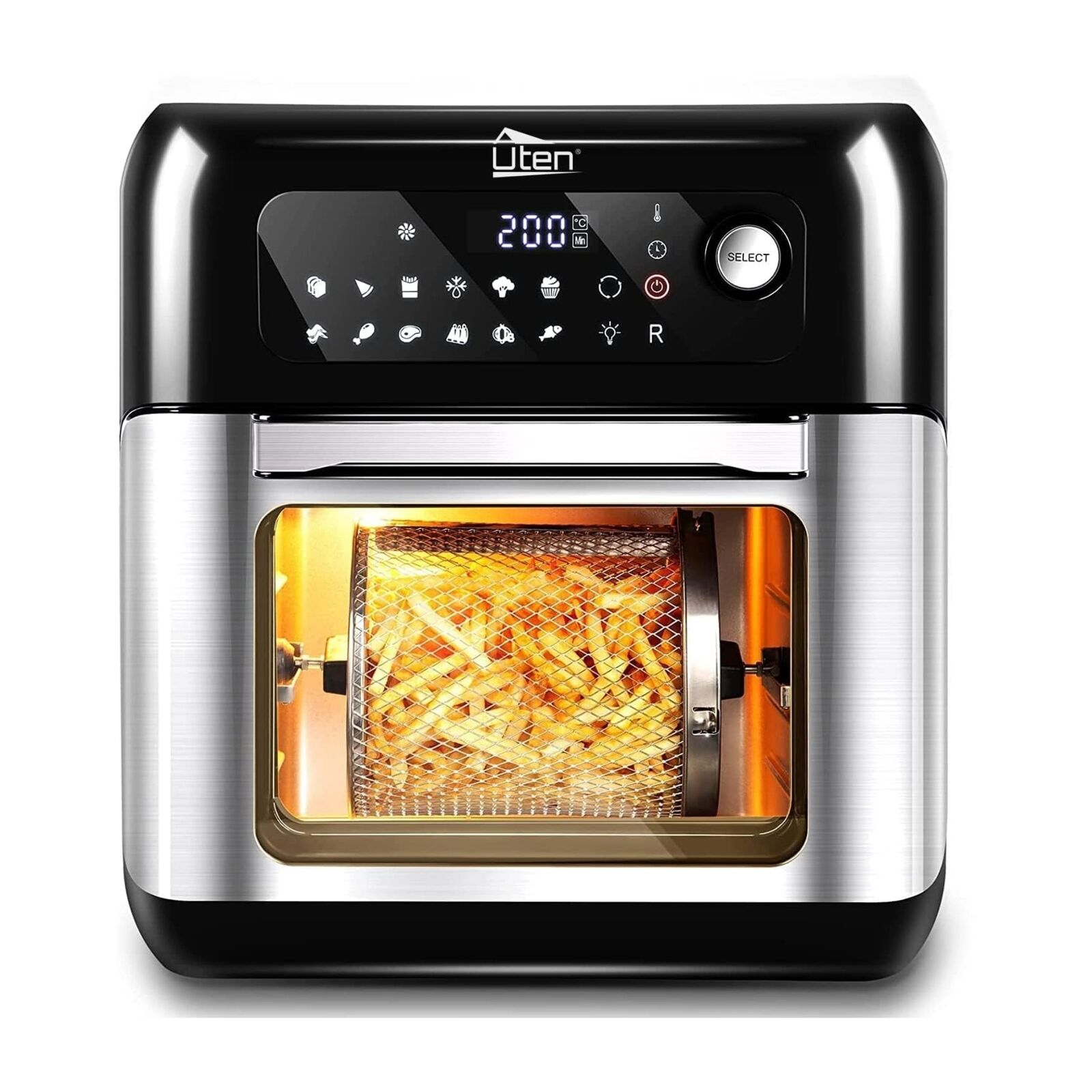 Uten 10L Digital Air Fryer – Healthy Oil-Free Kitchen Oven